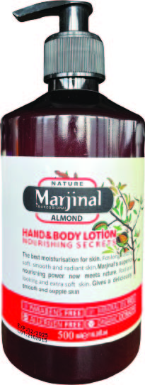 Marjinal Almond Lotion 500 Ml Image