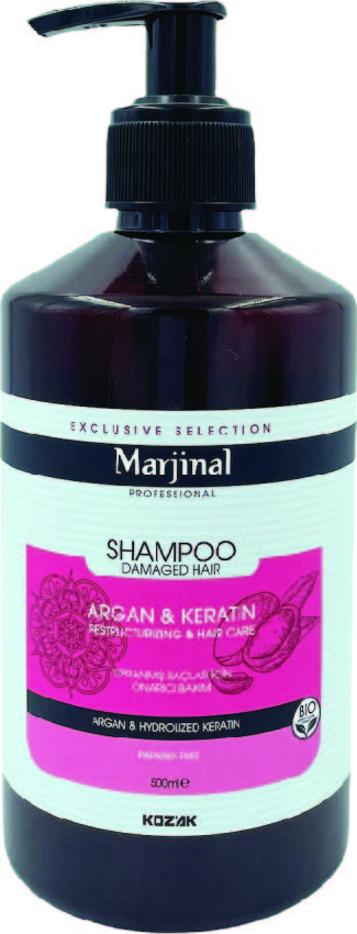 Marjinal Shampoo Argan&keratin 500 Ml Görsel