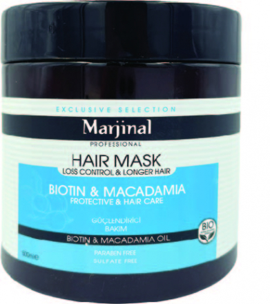 Marjinal Hair Mask Biotin&macadamia 500 Ml Görsel