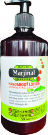 Marjinal Strawberry  Lotion 500 Ml Image